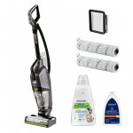 BISSELL  CrossWave Hydrosteam Pet Pro Upright vacuum AC Dry&wet Bagless 0 L 1100 W Black, Silver | 3528N | 0011120273328