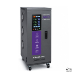 Qoltec  Tr&oacute;jfazowy stabilizator napięcia AVR MULTIPROTECTION |10kVA | Dokładność &plusmn; 3% | Serwomotor 3F | LCD | Expert Line | 51906 | 5901878519067