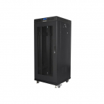 LANBERG  STANDING RACK CABINET 19" 27U 600X600 BLACK | FF01-6627-23BL | 5901969439731