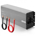 Qoltec  Przetwornica napięcia Pure Sine Wave | 24V na 230V | 5000/10000W | LCD | USB | Kompatybilna z LiFePO4 GEL AGM | 52695 | 5901878526959