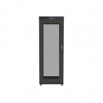 LANBERG Installation cabinet rack 19 42U 800x1000 black, perforated door LCD (Flat pack) | FF01-8042-23BL | 5901969430479