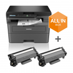 Brother  DCP-L2627DWXL multifunction printer Laser A4 1200 x 1200 DPI 32 ppm Wi-Fi | HLL2447DWRE1 | 4977766831345