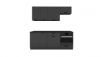 STOLKAR Cosmo Design ANIKA graphite/graphite 2.0 kitchen furniture set | MKUSKRZMK0008 | 5905406021763