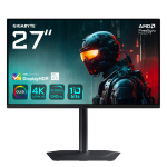 GIGABYTE  MO27U2 OLED 4K UHD Gaming Monitor - 3840 x 2160, 240Hz, 0.03ms, 1000 cd/m&sup2;, Display HDR True Black 400, HDMI 2.1, Displayport 1.4 | MO27U2 | 4719331864095