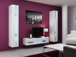 Cama MEBLE Cama Living room cabinet set VIGO NEW 12 white/white gloss | VIGO NEW12BI/BI