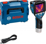 Bosch  GTC 600 C Noise equivalent temperature difference (NETD) IR Black, Blue 256 x 192 pixels Built-in display LCD | 601083500 | 3165140975964