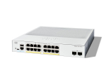 Cisco  Catalyst 1300-16FP-2G Managed Switch, 16 Port GE, Full PoE, 2x1GE SFP, Limited Lifetime Protection (C1300-16FP-2G) | C1300-16FP-2G | 0889728521611