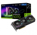 PNY GeForce RTX5070 OC ARGB 3F 12GB 192-bit 672GB/s | VCG507012TFXXPB1-O | 4718006457358