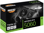 INNO3D  GeForce RTX 5060 Twin X2 NVIDIA 8 GB GDDR7 | N50602-08D7-195071N | 8886307701169