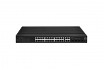 LevelOne Hilbert 28-Port Industrial Gigabit Smart Lite Switch, 24x RJ45, 4x SFP/RJ45 Combo | 458074 | 4015867236222
