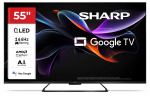 Sharp 55HR7265E TV 139.7 cm (55") 4K Ultra HD Smart TV Wi-Fi Black | 55HR7265E | 5905683272940