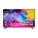 Telewizor Kruger&Matz 50" UHD Google TV 5.0  DVB-T2/T/C  H.265  HEVC | KM0250UHD-G2 | 5901890132183