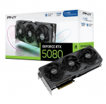 PNY Graphics card GeForce RTX5080 OC 3F 16GB 256-bit 960GB/s | VCG508016TFXPB1-O | 4718006457297
