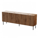 Cama MEBLE JUNGLE chest of drawers 190x40.5x74.5 oak wotan + black legs | JUNGLE KOM190WO | 5903815008184