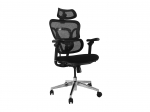EQUIP  Ergonomic Office Chair with Headrest and Armrests, Black | 492665 | 4015867238646