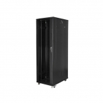 LANBERG  FF01-8042-12B rack cabinet 42U Freestanding rack Black | FF01-8042-12B | 5901969415001
