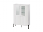 Cama MEBLE Cama VERA display cabinet 110x40x160 matt white | 471009 | 5903815010866