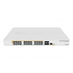 Mikrotik  CRS328-24P-4S+RM network switch Managed L2/L3 Gigabit Ethernet (10/100/1000) Power over Ethernet (PoE) 1U White | CRS328-24P-4S+RM | 5903148912530