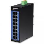 Trendnet TI-G160i Managed L2 Gigabit Ethernet (10/100/1000) Black | TI-G160I | 0710931161694