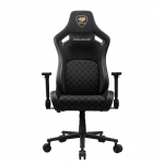 COUGAR  CGR-DFF-GLB PC gaming chair Upholstered padded seat Black, Gold | 547065 | 4710483777912