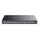 TP-LINK  Omada SG5452XMPP network switch Managed L3 Gigabit Ethernet (10/100/1000) Power over Ethernet (PoE) Black | 539568 | 8885020626483