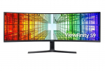 SAMSUNG Monitor 49 inches ViewFinity S9 VA 5120x1440 DQHD 32:9 2xHDMI 1xUSB-C (90W) 1xDP 3xUSB 3.0 LAN (RJ45) 4ms HAS speakers curved 3Yon-site | LS49C950UAUXEN | 8806095251233