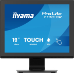 IIYAMA  ProLite T1931SR-B2S computer monitor 48.3 cm (19") 1280 x 1024 pixels SXGA LCD Touchscreen Table Black | 599189 | 4948570127757