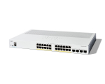 Cisco  Catalyst 1300-24P-4G Managed Switch, 24 Port GE, PoE, 4x1GE SFP, Limited Lifetime Protection (C1300-24P-4G) | C1300-24P-4G | 0889728521512