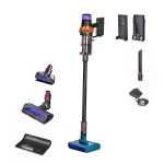 DYSON  V15s Detect Submarine 2-in-1 stick vacuum Battery Dry&wet Bagless 0.77 L Nickel, Yellow | 494724-01 | 5025155136218
