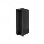 LANBERG  FF01-8242-12BL rack cabinet 42U Freestanding rack Black | FF01-8242-12BL | 5901969430493