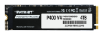 Patriot Memory  P400 V4 4 TB M.2 PCI Express 4.0 NVMe | P400VP4TBM28H | 4711378421675