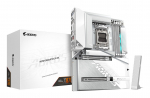 GIGABYTE X870 AORUS STEALTH ICE Motherboard - Supports AMD Ryzen 9000 CPUs, 16+2+2 Phases Digital VRM, up to 8200Hz DDR5 (OC), 2xPCIe 5.0 + 2xPCIe 4.0, Wi-Fi 7, 5 GbE LAN, USB 4 | 548590 | 4719331873097