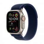 APPLE Watch Ultra 2 GPS + Cellular 49 mm Natural Titanium Case with Blue Trail Loop - M/L | MX4L3WB/A | 195949582691