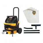 DeWalt DWV905MKIT-QS vacuum 38 L Cylinder vacuum Dry&wet 1400 W Dust bag | 532688 | 5035048807873