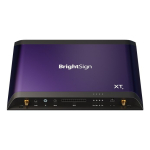BrightSign XT245 digital media player Blue 8K Ultra HD 256 GB | 504225 | 0854529008265