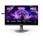 AOC  G2 AG246FK6 computer monitor 61.2 cm (24.1") 1920 x 1080 pixels Full HD LED Black, Grey | 557574 | 4038986143059