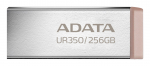 Adata UR350 USB flash drive 256 GB USB Type-A 3.2 Gen 1 (3.1 Gen 1) Brown, Stainless steel | UR350-256G-RSR/BG | 4711085946546