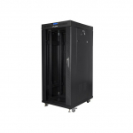 LANBERG  FF01-8037-12BL rack cabinet 37U Freestanding rack Black | FF01-8037-12BL | 5901969433869