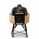 Kamado Bono Limited Ceramic Grill 25&Prime; Kamado barbecue/grill Cart Charcoal (fuel) Black | 7452013 | 4779039710612