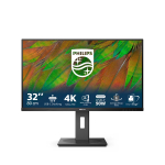 Philips  3000 series 32B1U3900/00 computer monitor 80 cm (31.5") 3840 x 2160 pixels 4K Ultra HD LCD Black | 32B1U3900/00 | 8721038001211