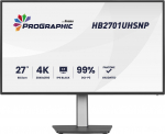 IIYAMA  PROGRAPHIC HB2701UHSNP-B1 computer monitor 68.6 cm (27") 3840 x 2160 pixels 4K Ultra HD LCD Black | 575916 | 4948570125401