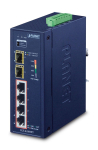 Planet  IGS-624HPT network switch Unmanaged Gigabit Ethernet (10/100/1000) Power over Ethernet (PoE) Blue | IGS-624HPT | 4711213689505