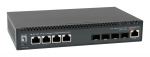 LevelOne 8-Port L3 Managed 10-Gigabit Switch, 4 x 1G/2.5G/5G/10G RJ45, 4 x 1G/2.5G/10G SFP+ Uplinks | 569797 | 4015867242971