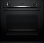 Bosch  Serie 4 HQA334EB4 oven 71 L 3400 W Black | HQA334EB4 | 4242005546053