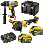 DeWalt . 18V DCK2016T2T COMBO KIT (DCD999 + DCG418) 2x6.0Ah | 8268477 | 5035048750612