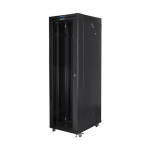 LANBERG  FF01-8842-12BL rack cabinet 42U Freestanding rack Black | FF01-8842-12BL | 5901969430486