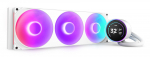 NZXT Kraken Elite 420 RGB Processor All-in-one liquid cooler 14 cm White 1 pc(s) | RL-KR42E-W2 | 5056547204215