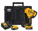 DeWalt 18V XR Trim Nailer 15GA XR,2 x 5.0AH, Lad & TST | BD-DCN650P2 | 5035048665350