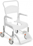 Medpunkt ETAC Clean 55 cm / 2 brakes Wheelchair with toilet function White | 80229274 | 7320451391865