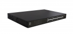 LevelOne GEP-2821 network switch Unmanaged Gigabit Ethernet (10/100/1000) Power over Ethernet (PoE) 1U Black | GEP-2821 | 4015867223901